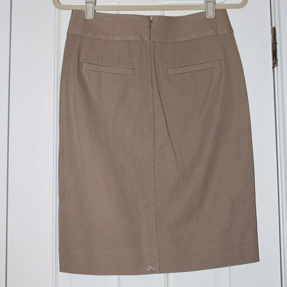 Banana Republic Khaki Pencil Skirt